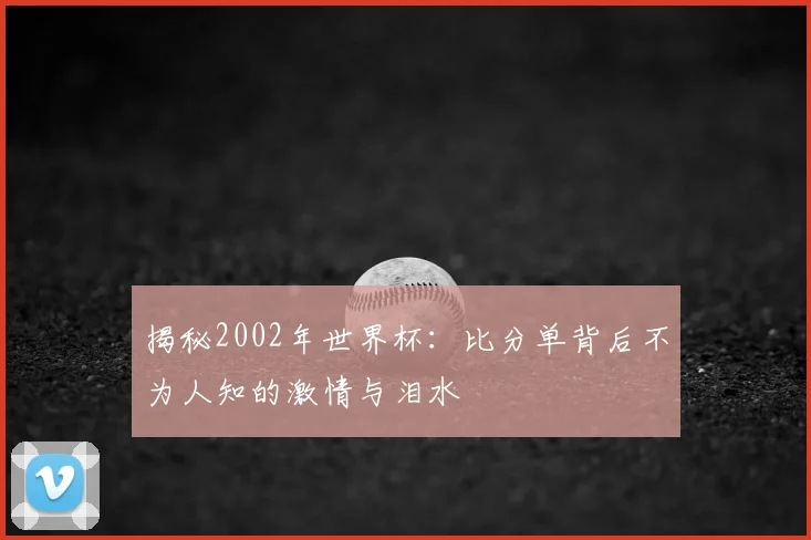 揭秘2002年世界杯：比分单背后不为人知的激情与泪水